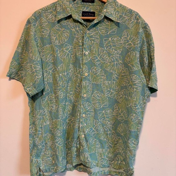 Charter Club Other - VTG silk tropical button up